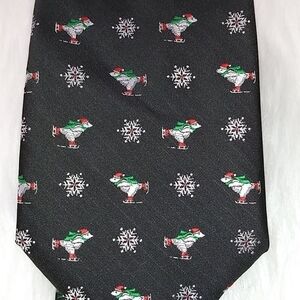 Stafford Polar Bear Christmas Tie‎